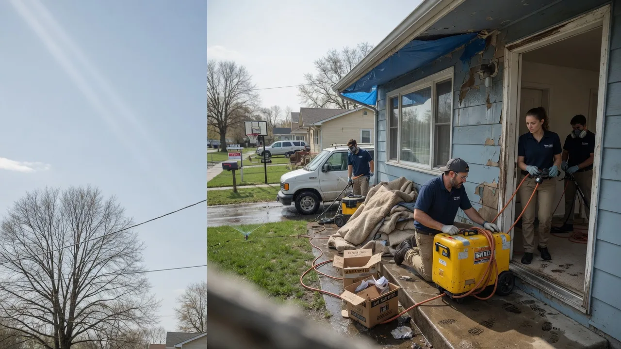 Basement Flood Cleanup in Shiloh, OH near me